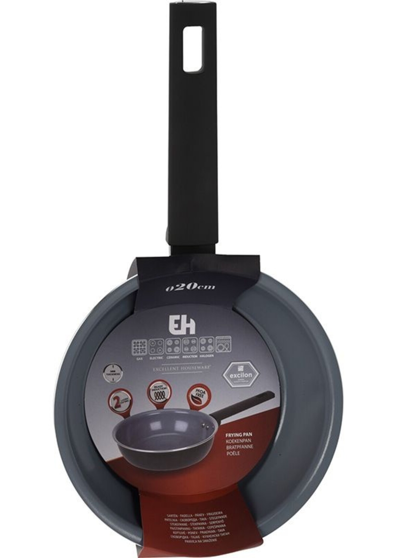Excellent Houseware Koekenpan - Ø20cm - aluminium