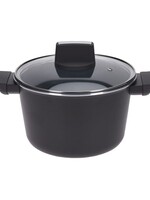 Excellent Houseware Braadpan met deksel - Ø20cm - aluminium