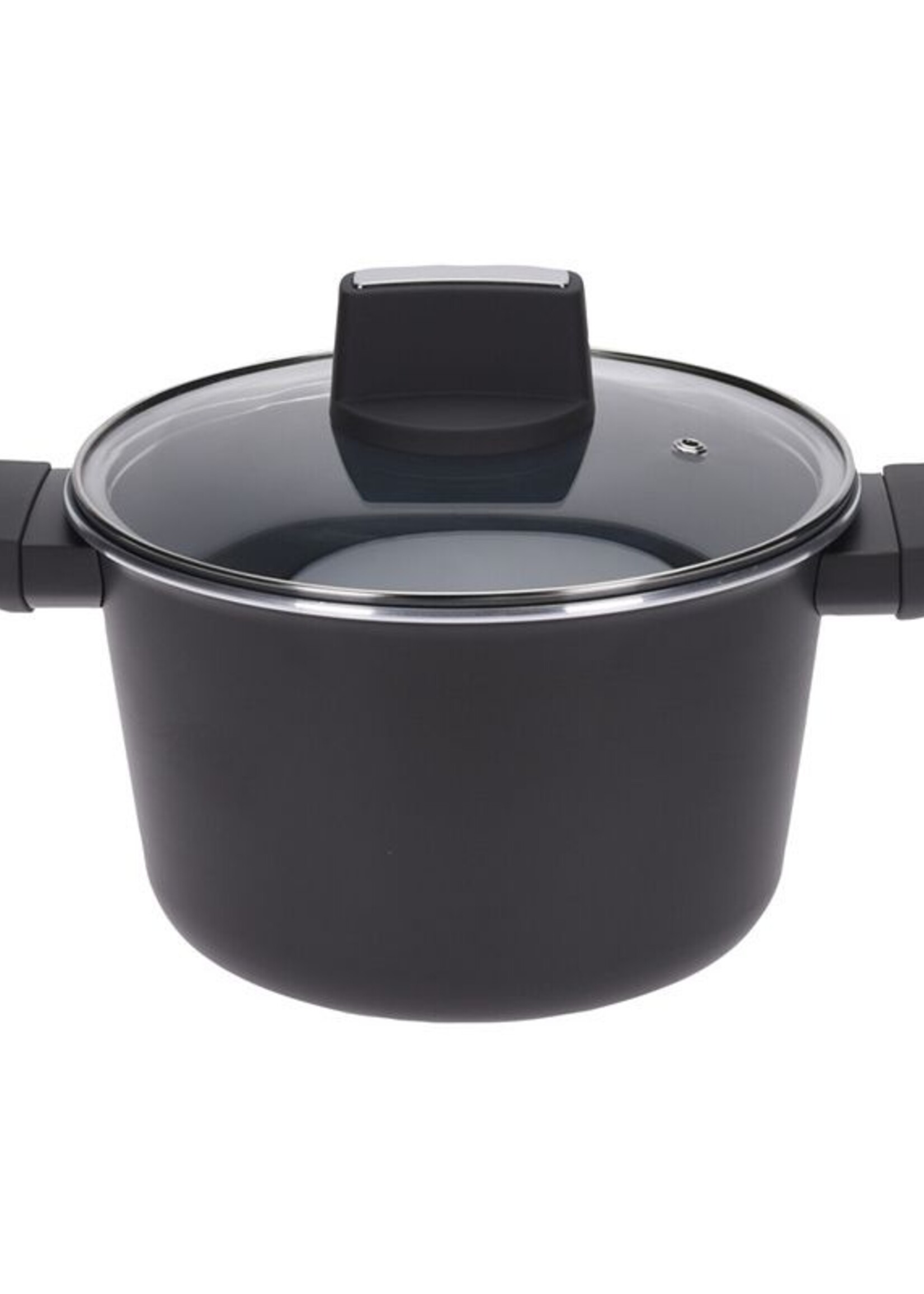 Excellent Houseware Braadpan met deksel - Ø20cm - aluminium