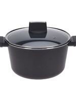 Excellent Houseware Braadpan met deksel - Ø24cm - aluminium