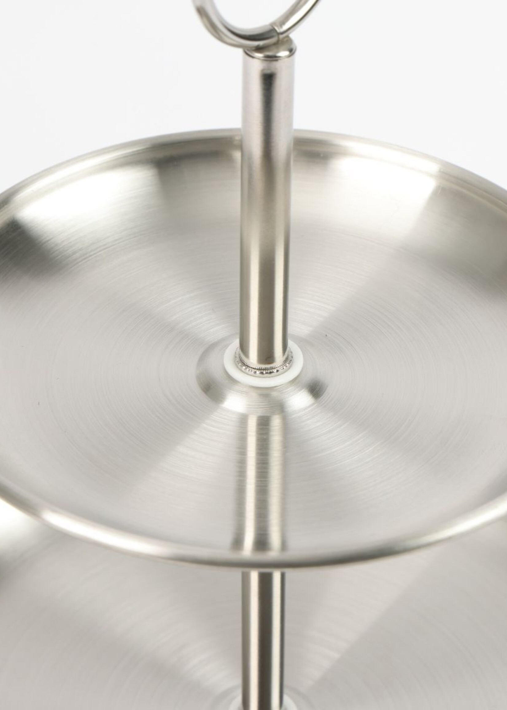 Ceruzo Etagere - 3 laags - RVS - D30 x H34 cm