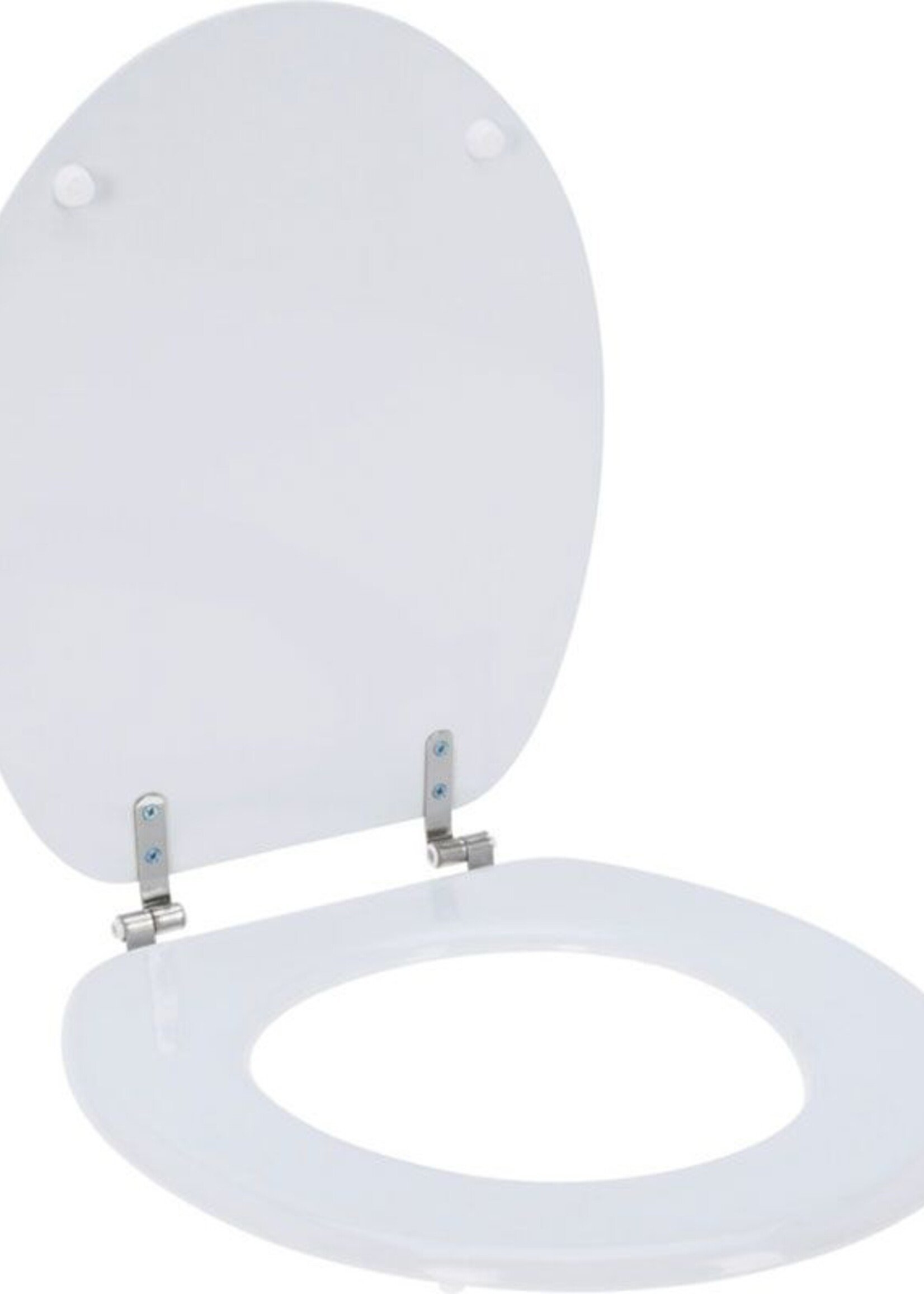 Bathroom Solutions Toiletbril MDF - Hout - Wit