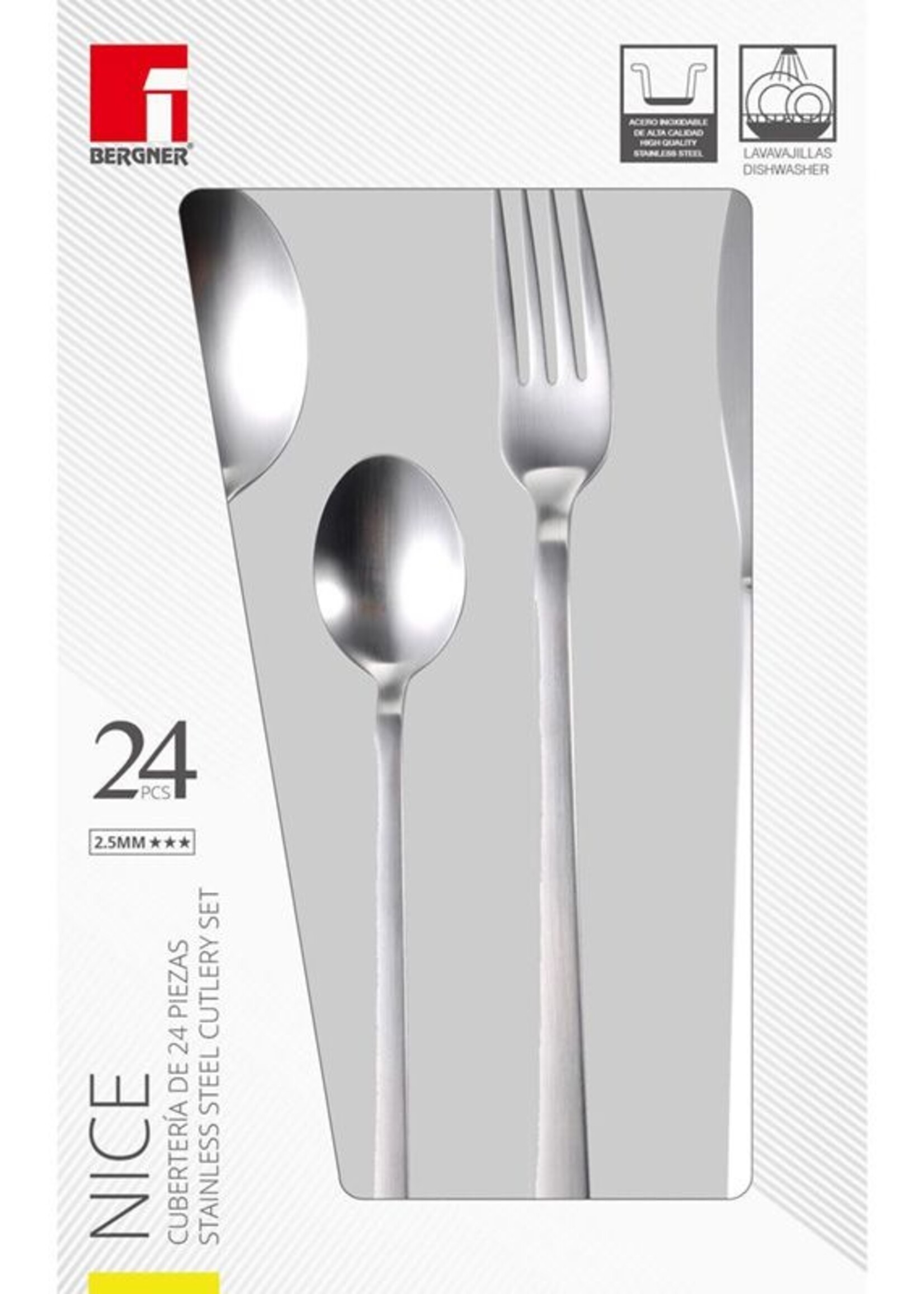 Bergner Bestekset Nice - 24 delig