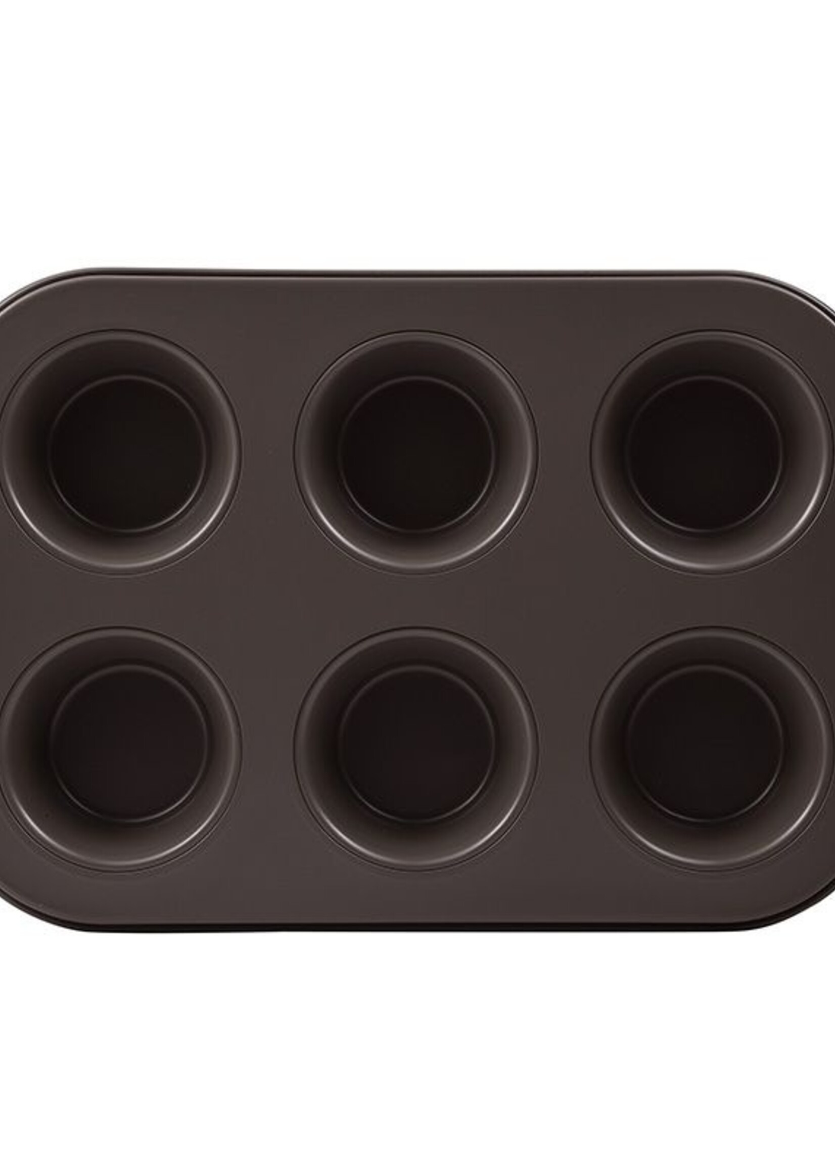 Bergner Muffinbakvorm - 2 stuks met 6 cupcakevormpjes - voor 12 Muffins - Lovers