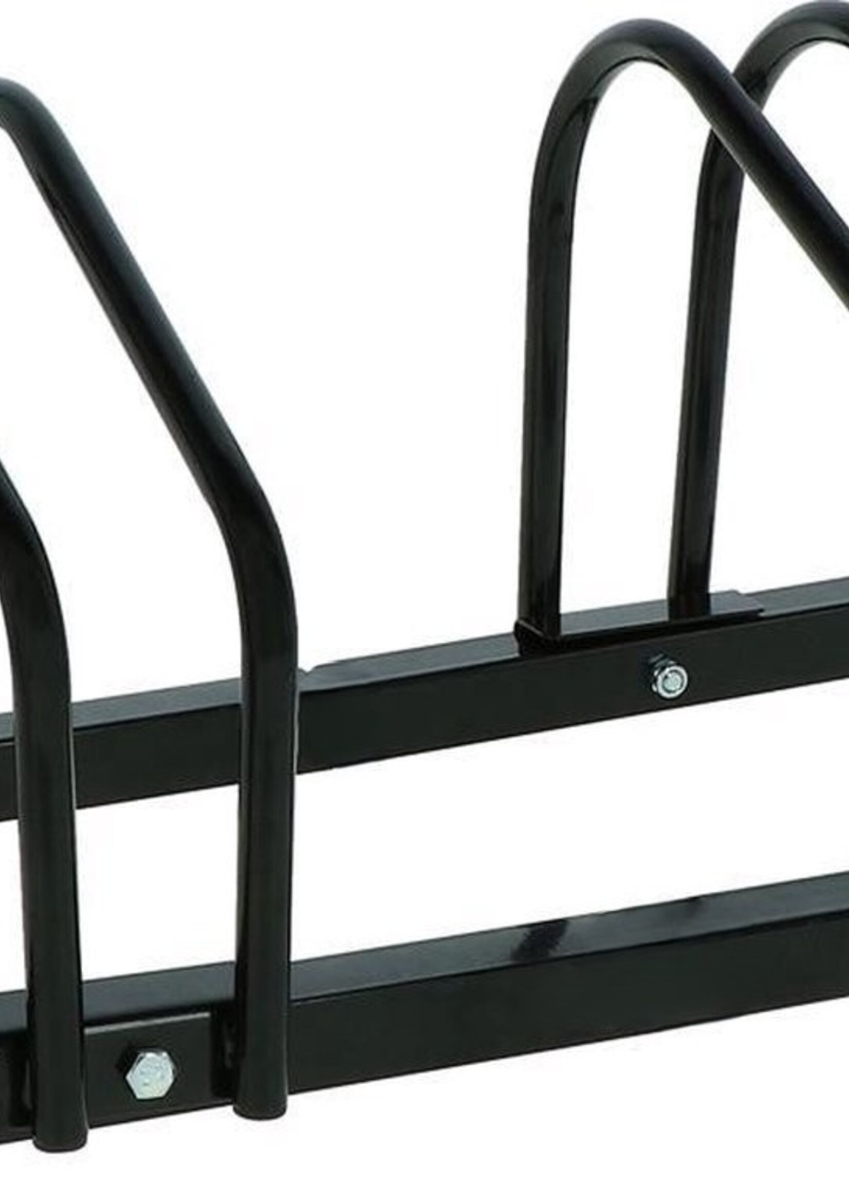 Ceruzo Fietsenrek voor 2 Fietsen - 100 cm - Vloermontage - Zwart