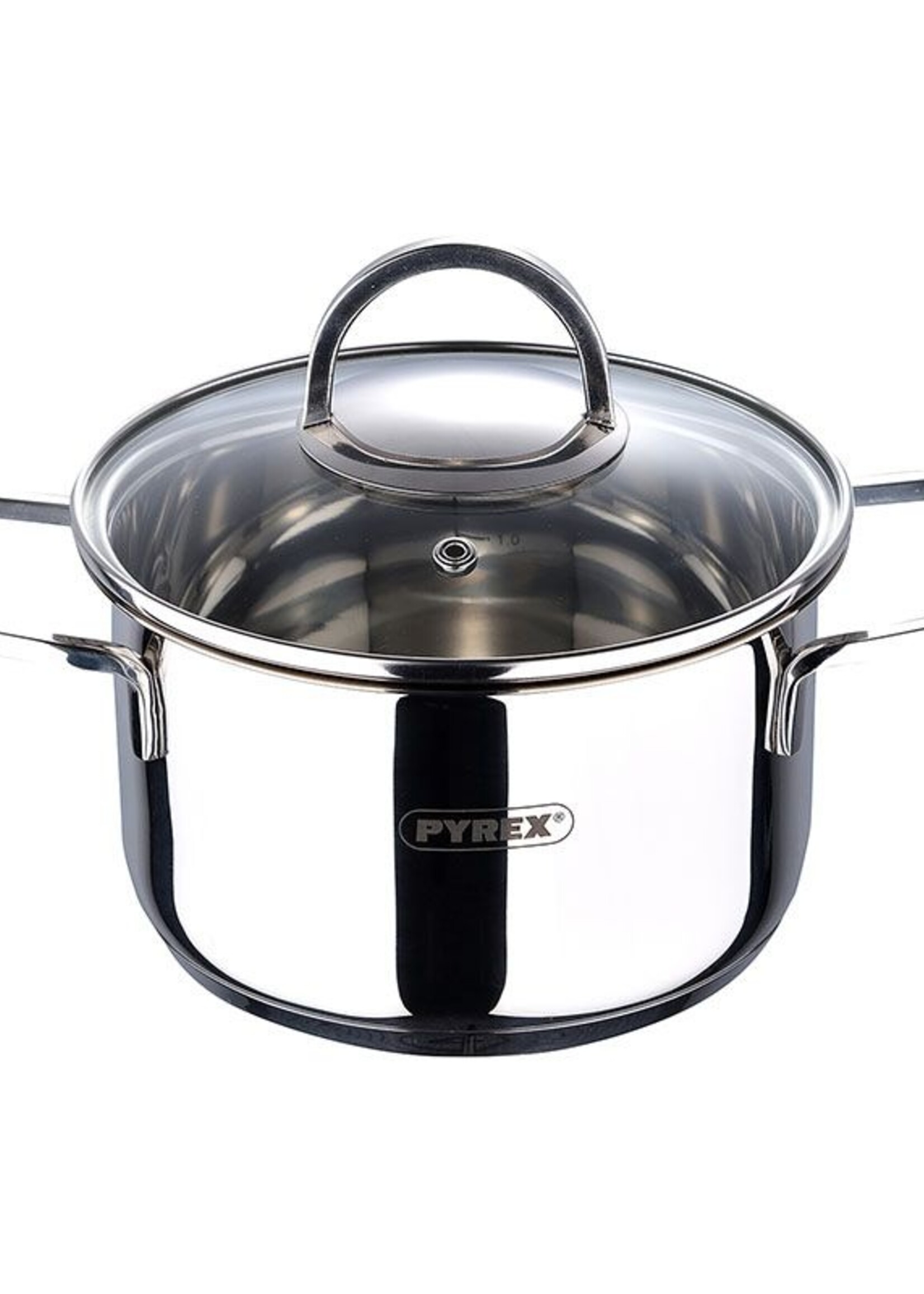 Pyrex Kookpan met Deksel - Ø16 cm - 1.7L - Inductie