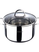 Pyrex Kookpan met Deksel - Ø20 cm - 3.3L - Inductie