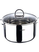 Pyrex Kookpan met Deksel - Ø24 cm - 5.7L - Inductie