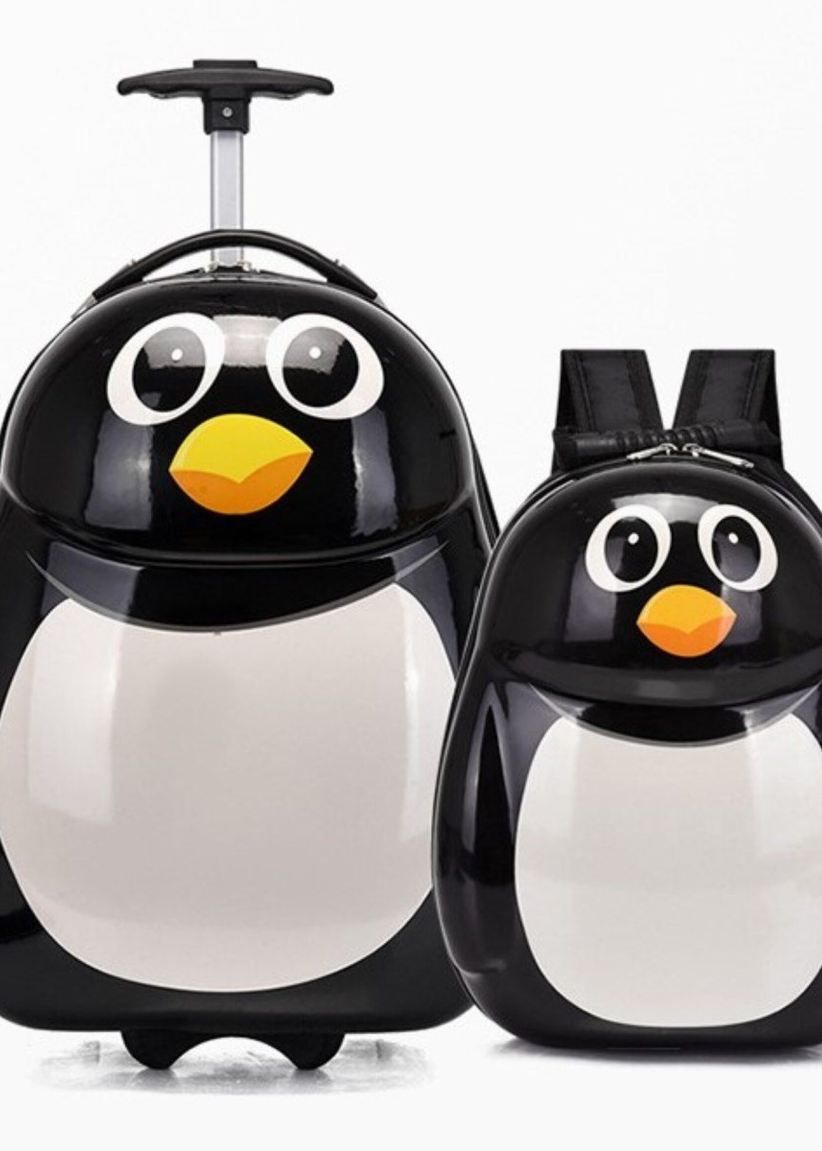 Ceruzo Handbagage Koffer en Rugzak - Pinguin