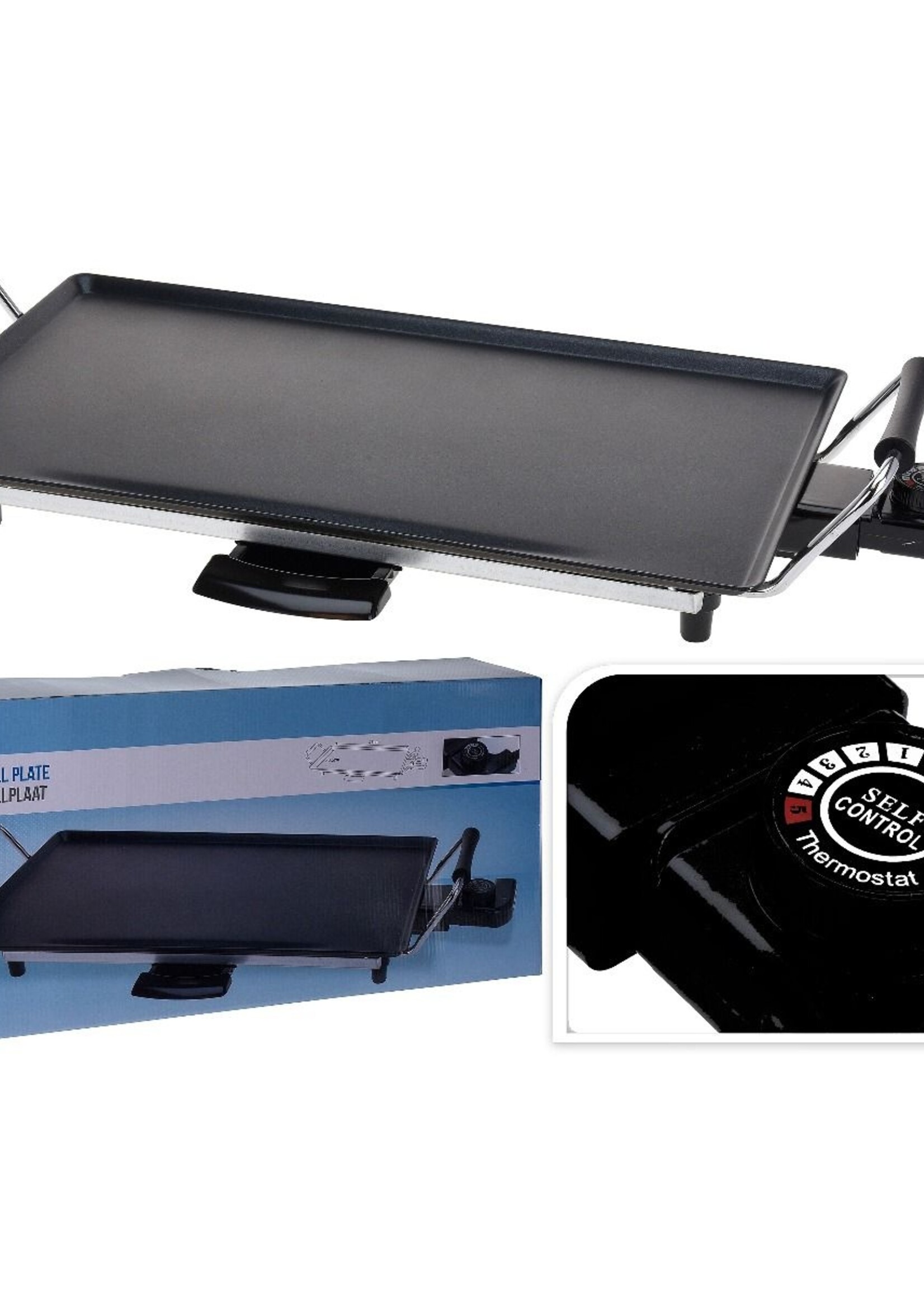 Excellent Electrics Teppan Yaki  - Grillplaat - 47cm - 2000W