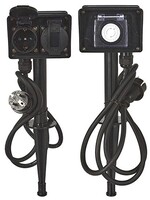 FXcontrol Tuincontactdoos 2-Voudig met Timer