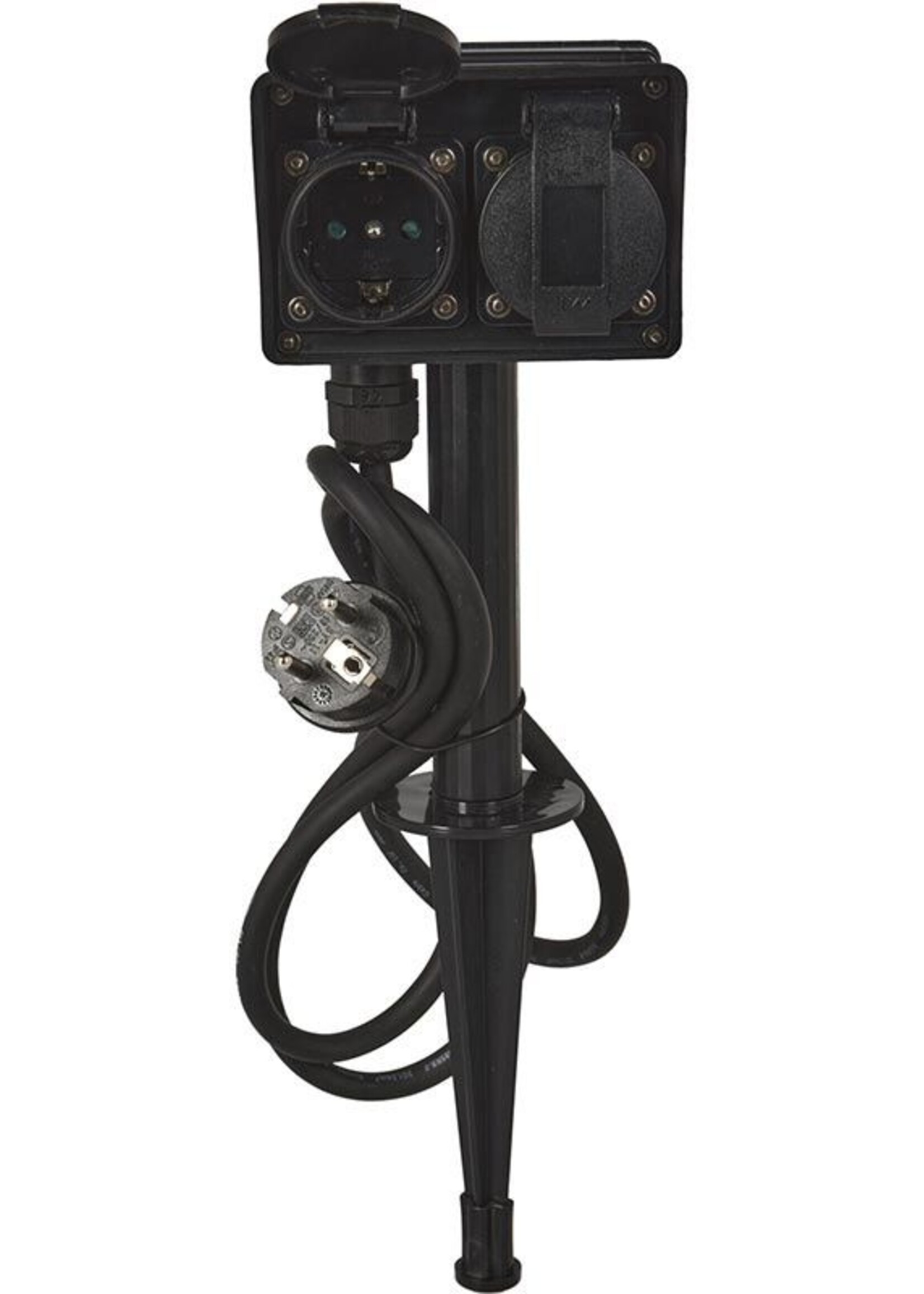 FXcontrol Tuincontactdoos 2-Voudig met Timer