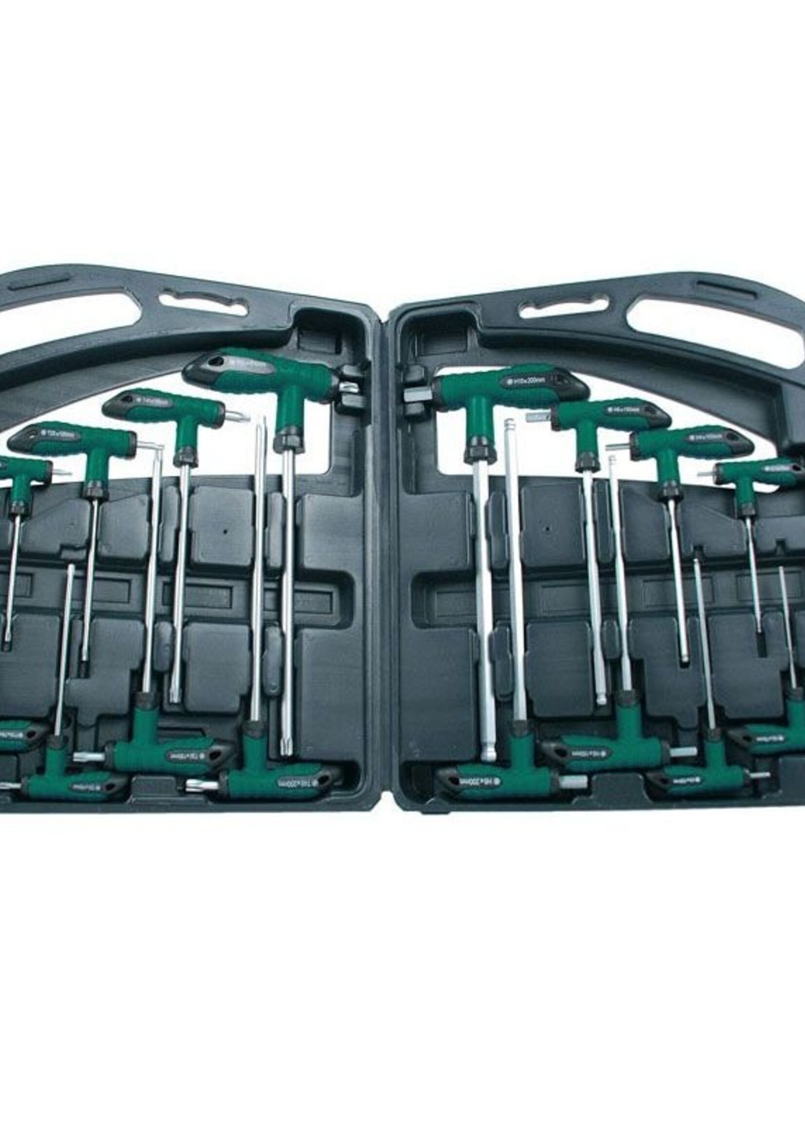 Brudermannesmann Brüder Mannesmann Inbussleutelset-Torx met T-greep - 16-delig