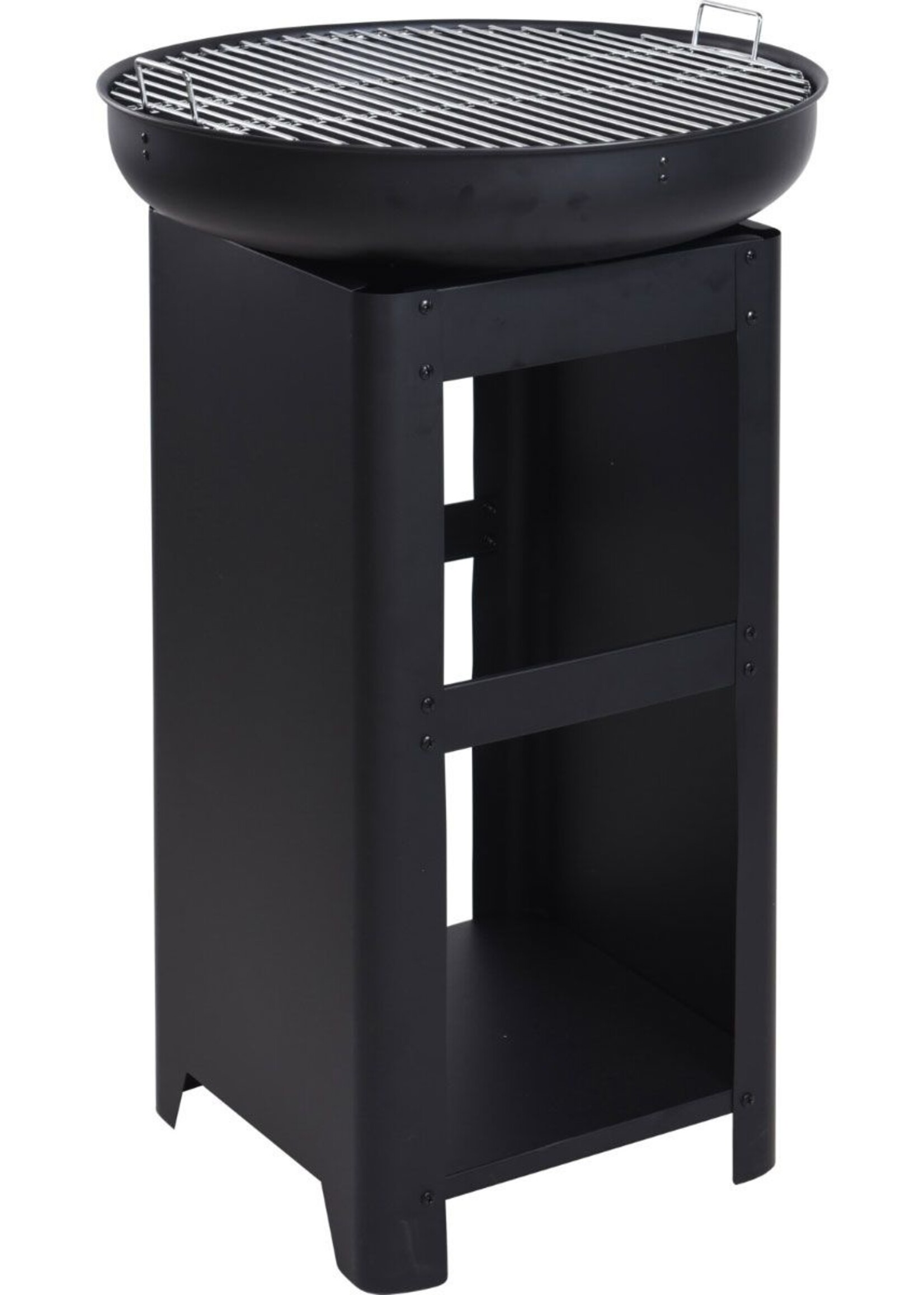 BBQ Grillplaat met Opslag - hoog Model