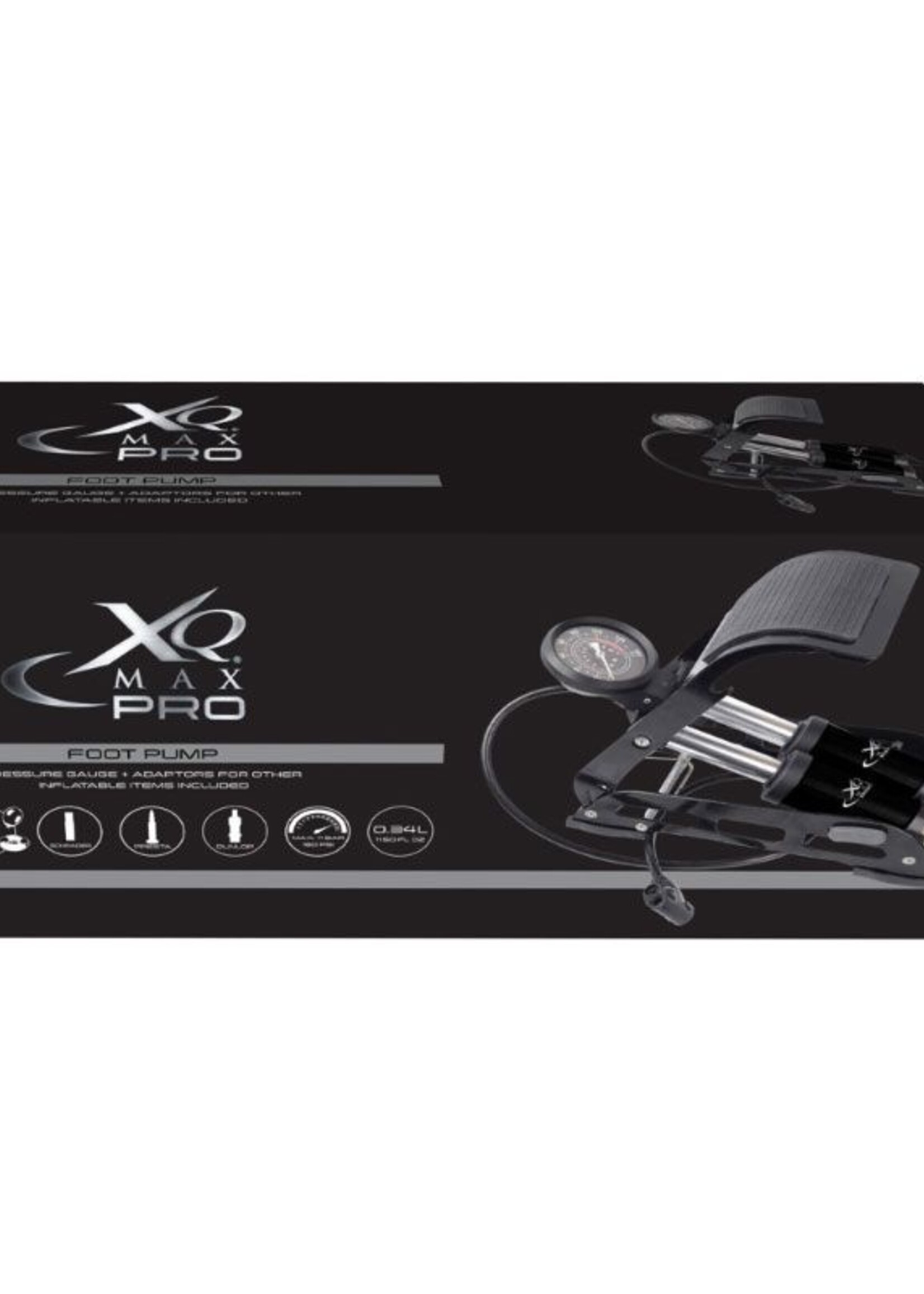 XQ Max Pro Voetpomp met Drukmeter