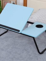 Ceruzo Bedtafel Verstelbaar Blauw- Laptoptafel - Ontbijttafel