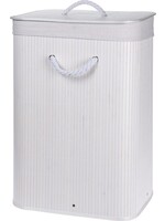 Opvouwbare Wasmand - Bamboe - Wit