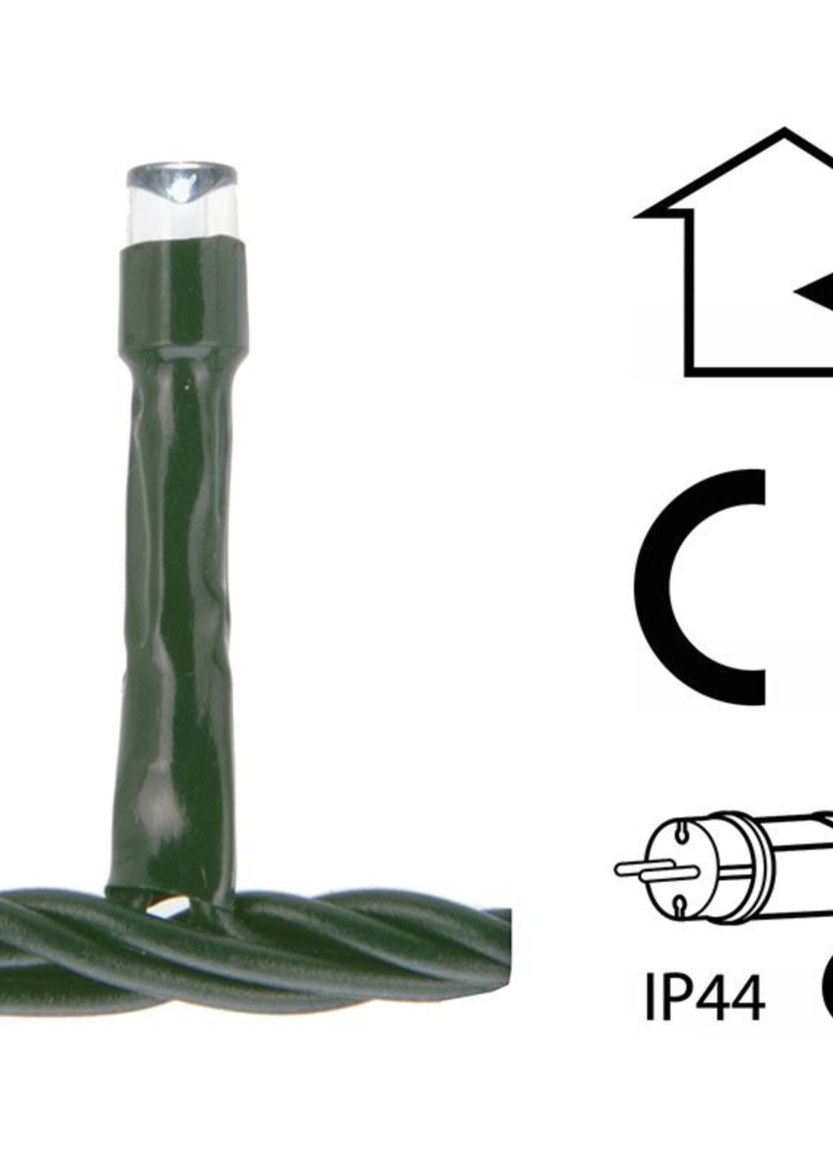 IJspegel verlichting 180 LED's - 6 meter - warm wit