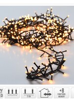 Micro Cluster 200 led - 4m - warm wit - Batterij - Lichtfuncties - Geheugen - Timer