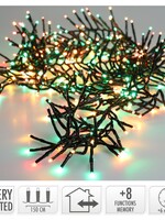 Clusterverlichting 192 led -  1.4m - three tone traditional - Batterij - Lichtfuncties - Geheugen - Timer