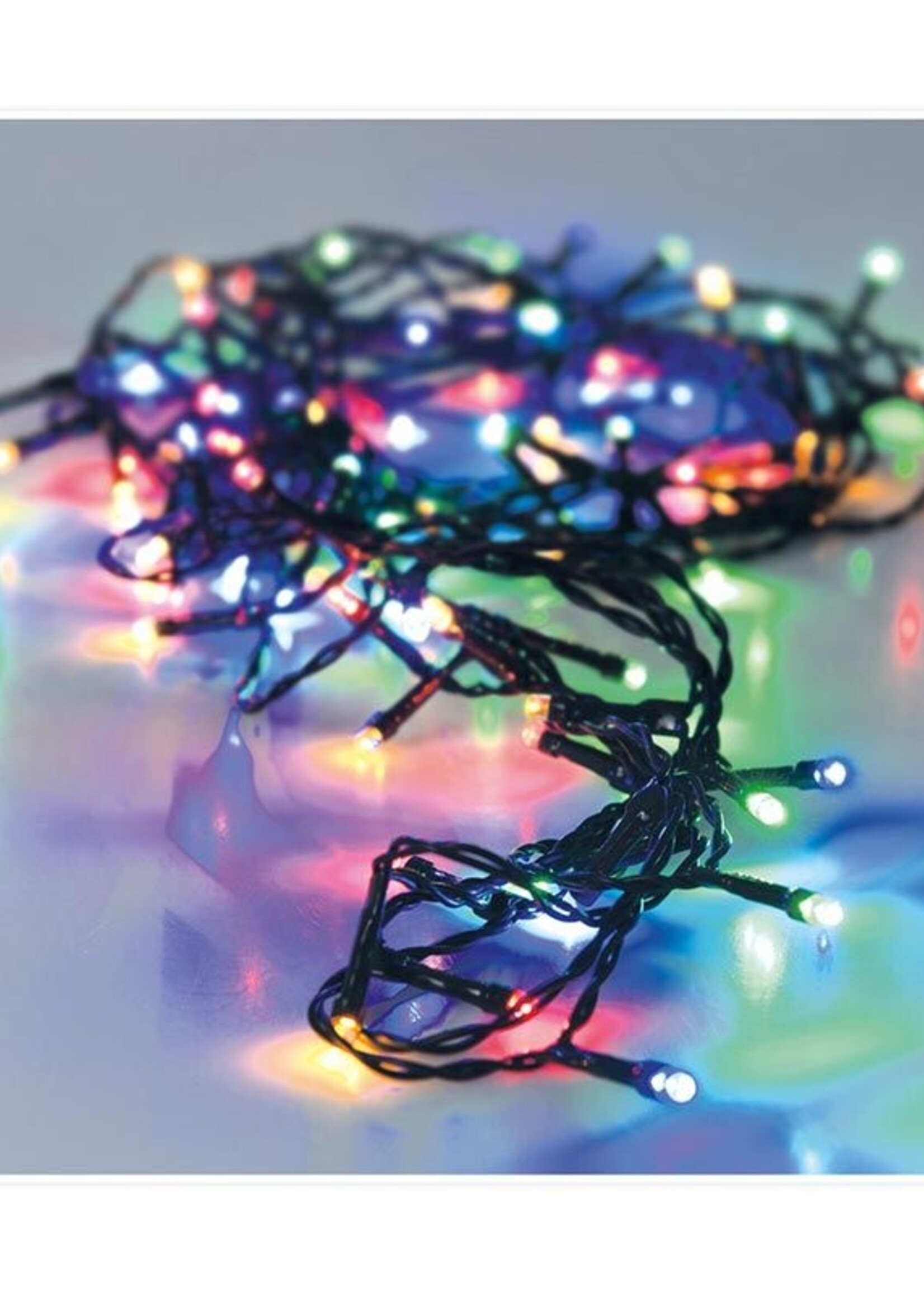 Kerstverlichting 40 led- 3m - multicolor - Timer - Lichtfuncties - Geheugen - Buiten