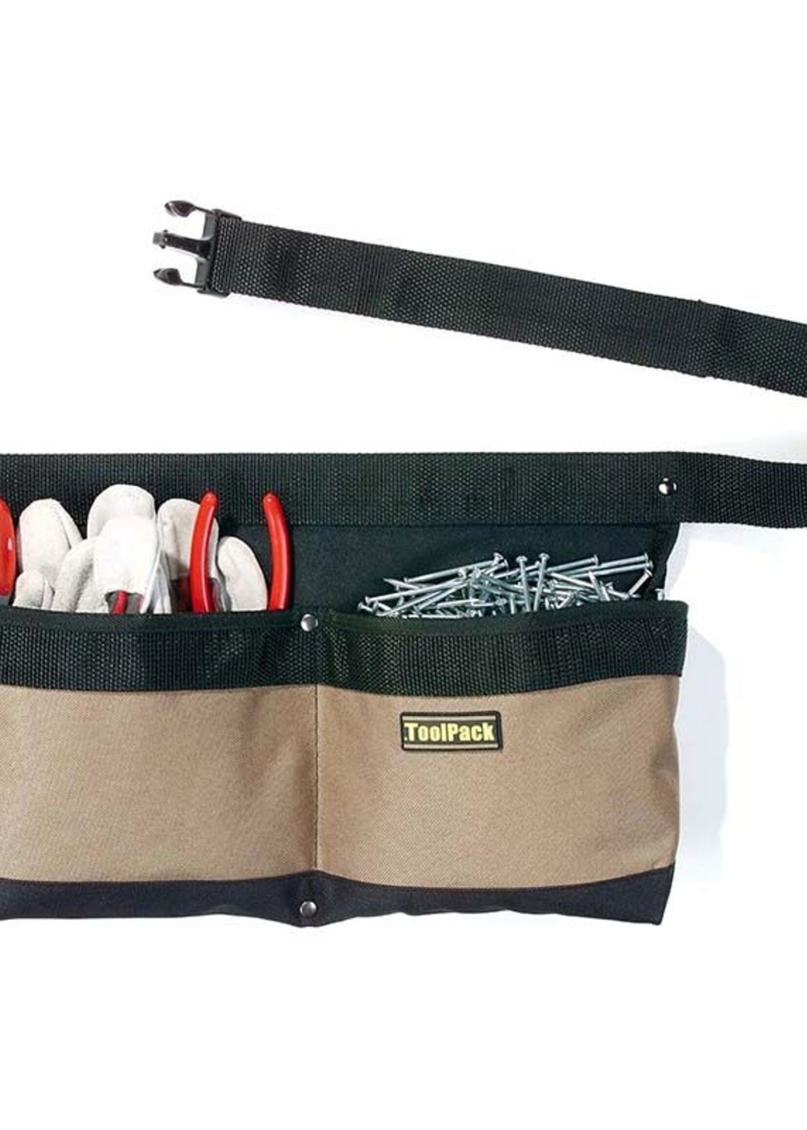 Toolpack ToolPack Gereedschapshouder met 2 vakken - Spijkerschort