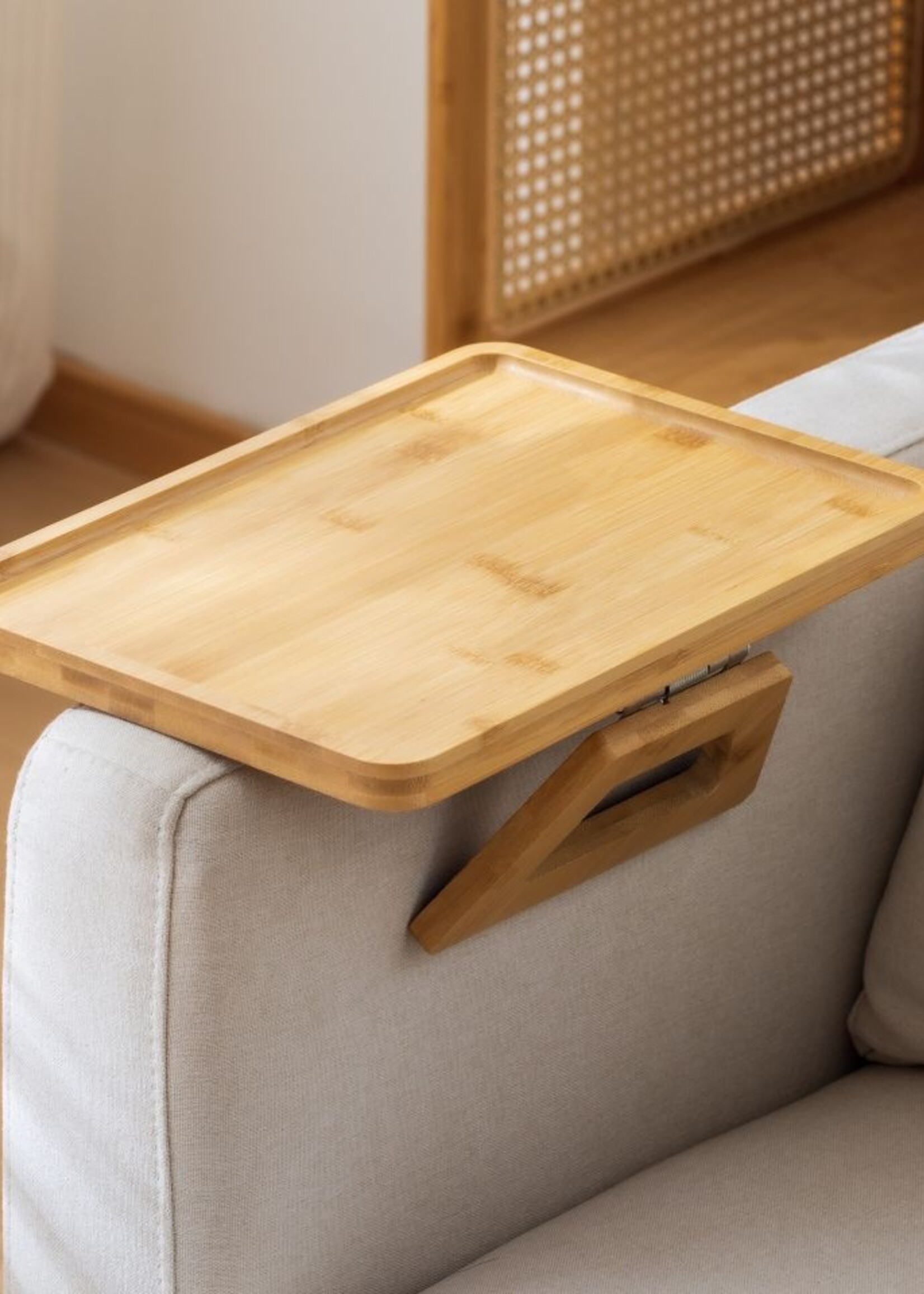 Ceruzo Armleuning Dienblad - Hout - 33x24 cm