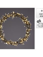 Ceruzo Kerstring met verlichting - 500 LED - Ø58 cm - warm wit - 8 Lichtfuncties - voor binnen en buiten