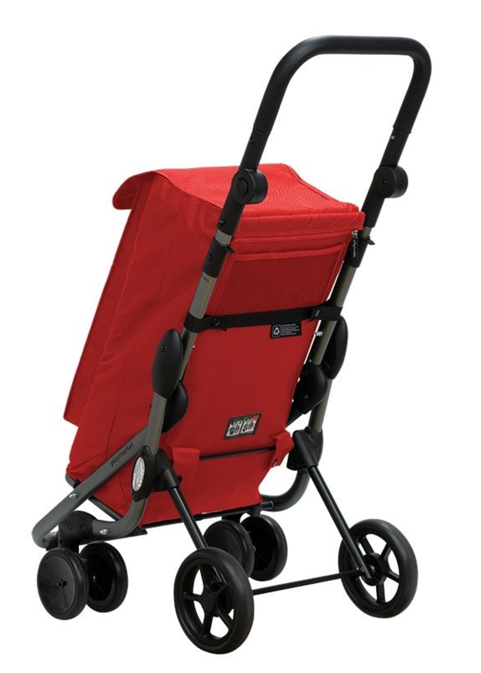Playmarket Go Up Premium - Rood - Boodschappentrolley