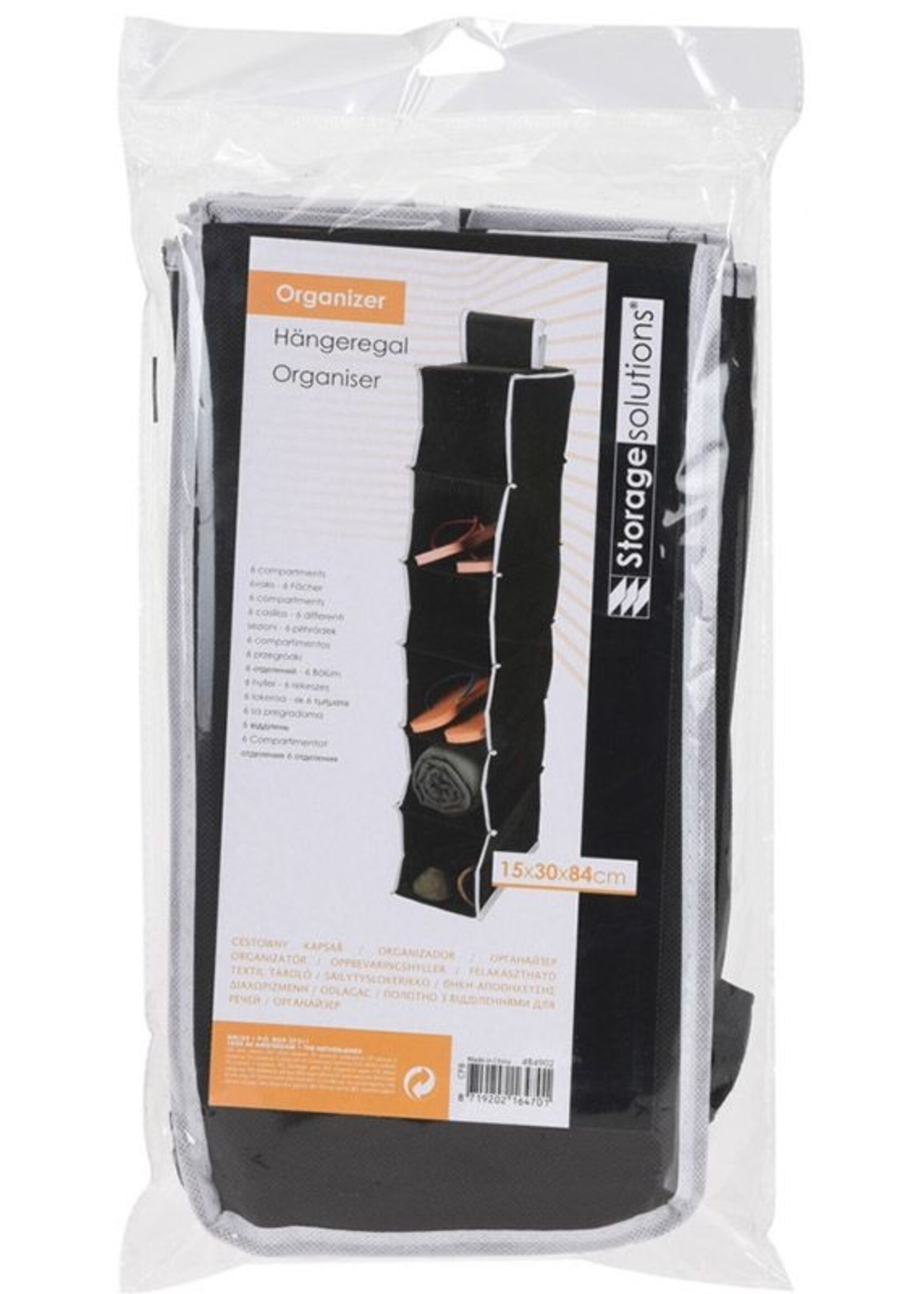 Storage Solutions Hang organiser - 6 vaks