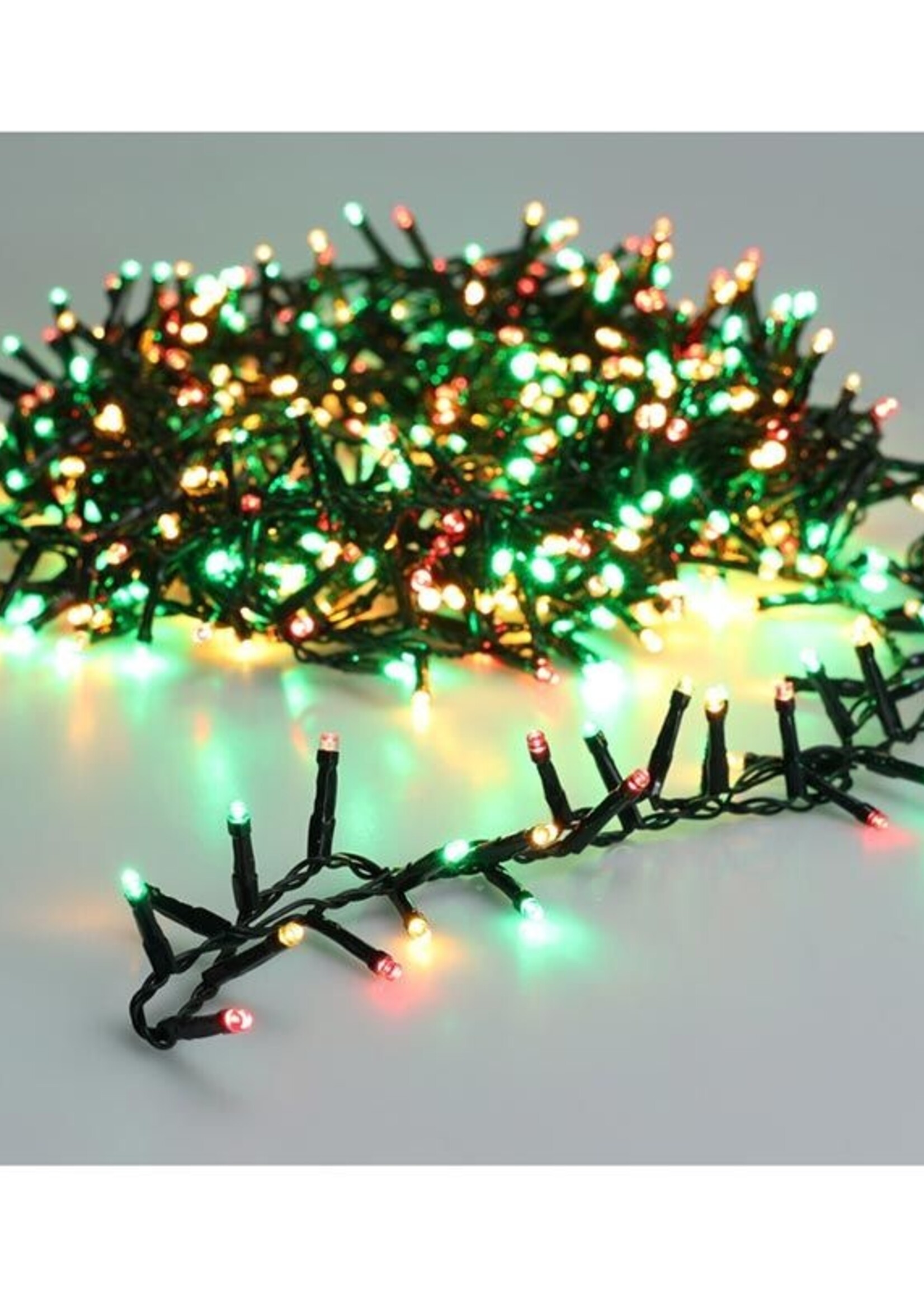 Microcluster - 560 led - 11m - three tone traditional - Timer - Lichtfuncties - Geheugen - Buiten