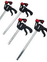 Brudermannesmann Brüder Mannesmann  Snelspan Lijmtangenset (4 dlg)