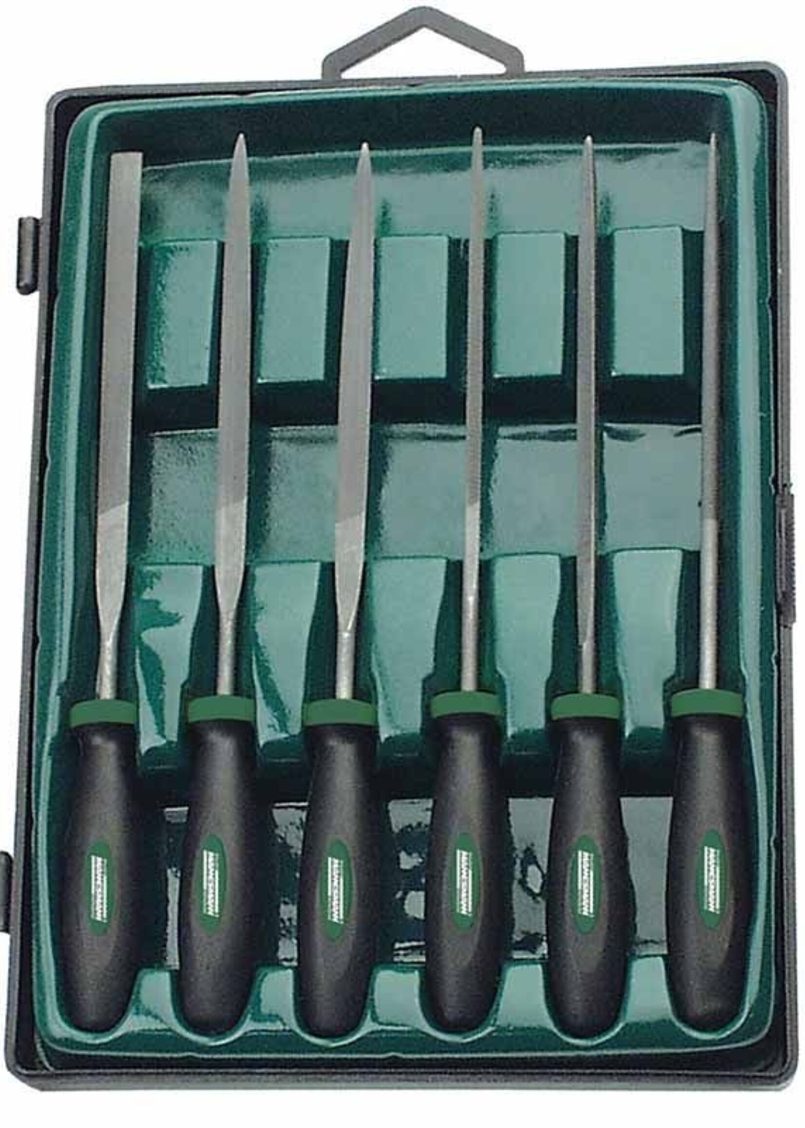 Brudermannesmann Brüder Mannesmann Sleutelvijlen (set van 6 stuks) in koffer