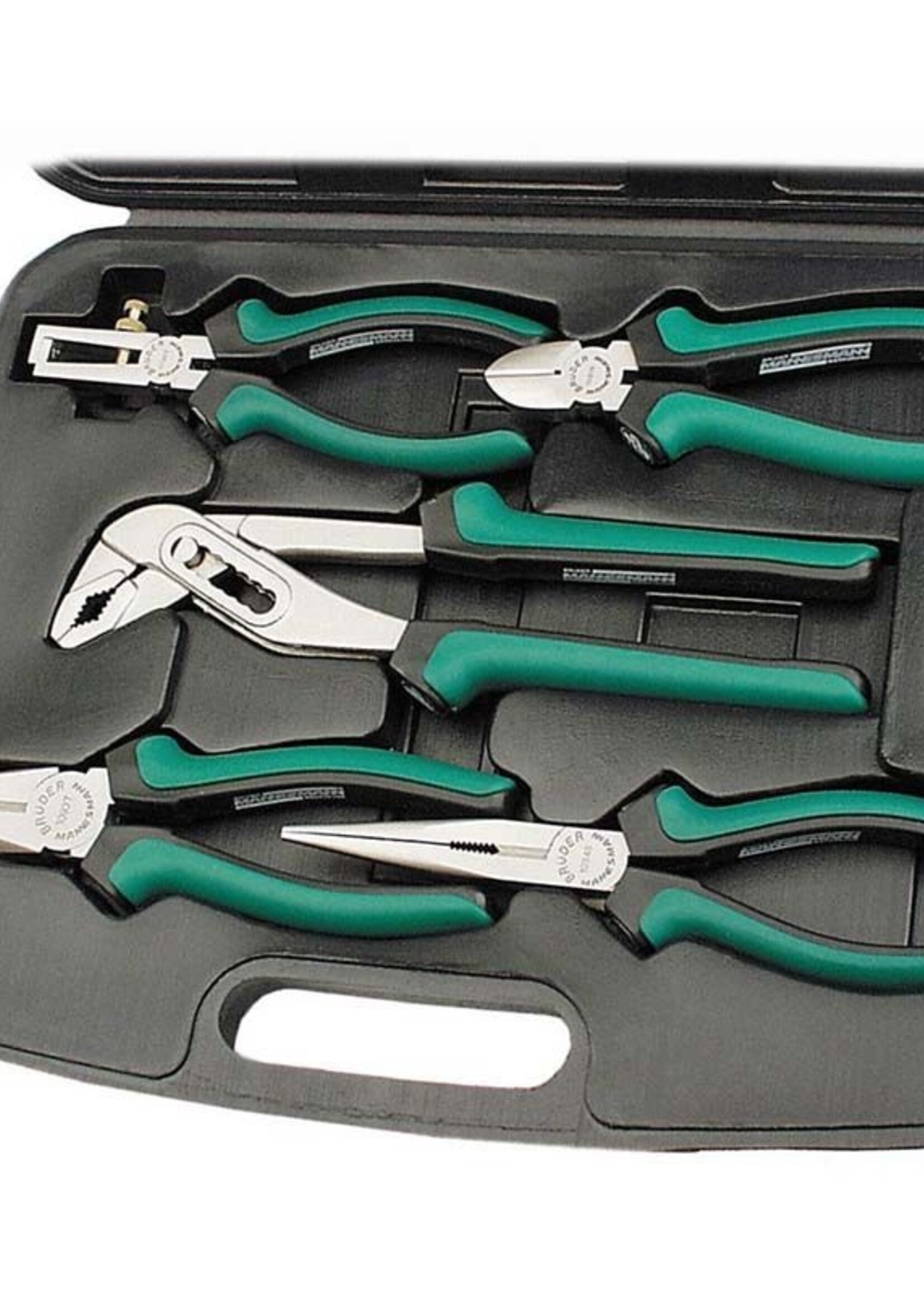 Brudermannesmann Brüder Mannesmann Tangenset (5 delig) in koffer