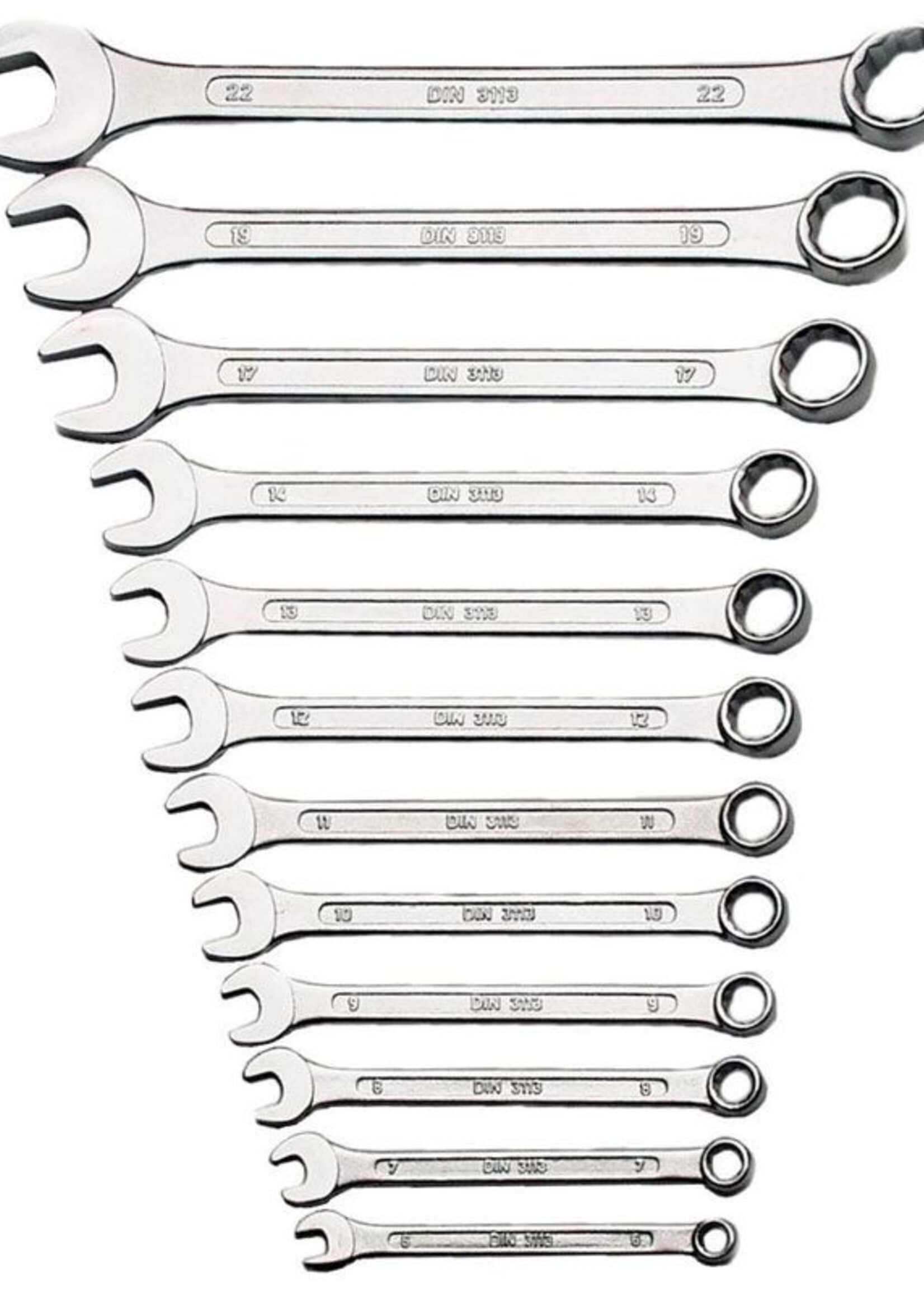 Brudermannesmann Brüder Mannesmann  Steek-ringsleutelset DIN - 12 delig