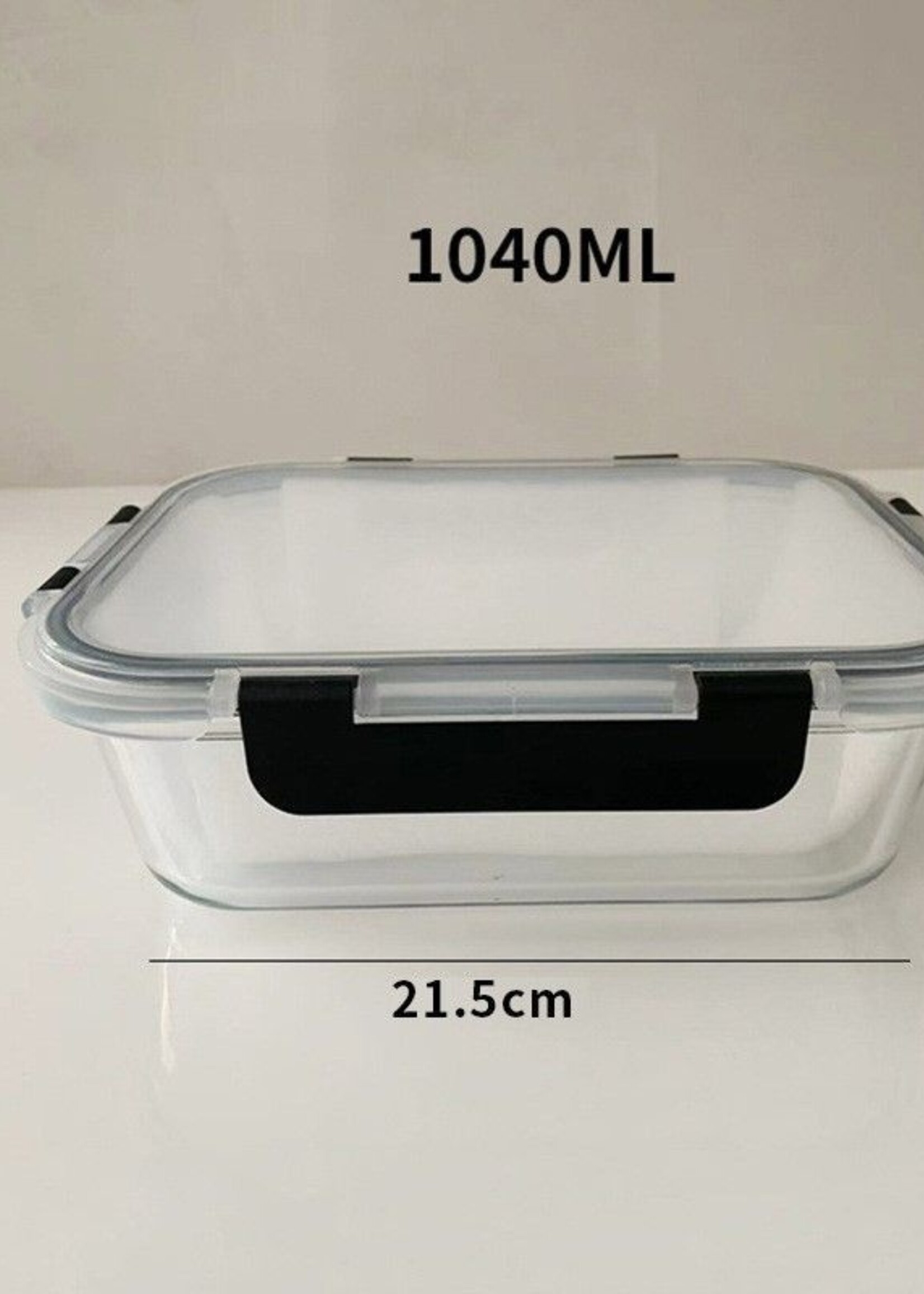 Ceruzo Meal Prep Bakjes - 5 stuks Vershoudbakjes - Glas