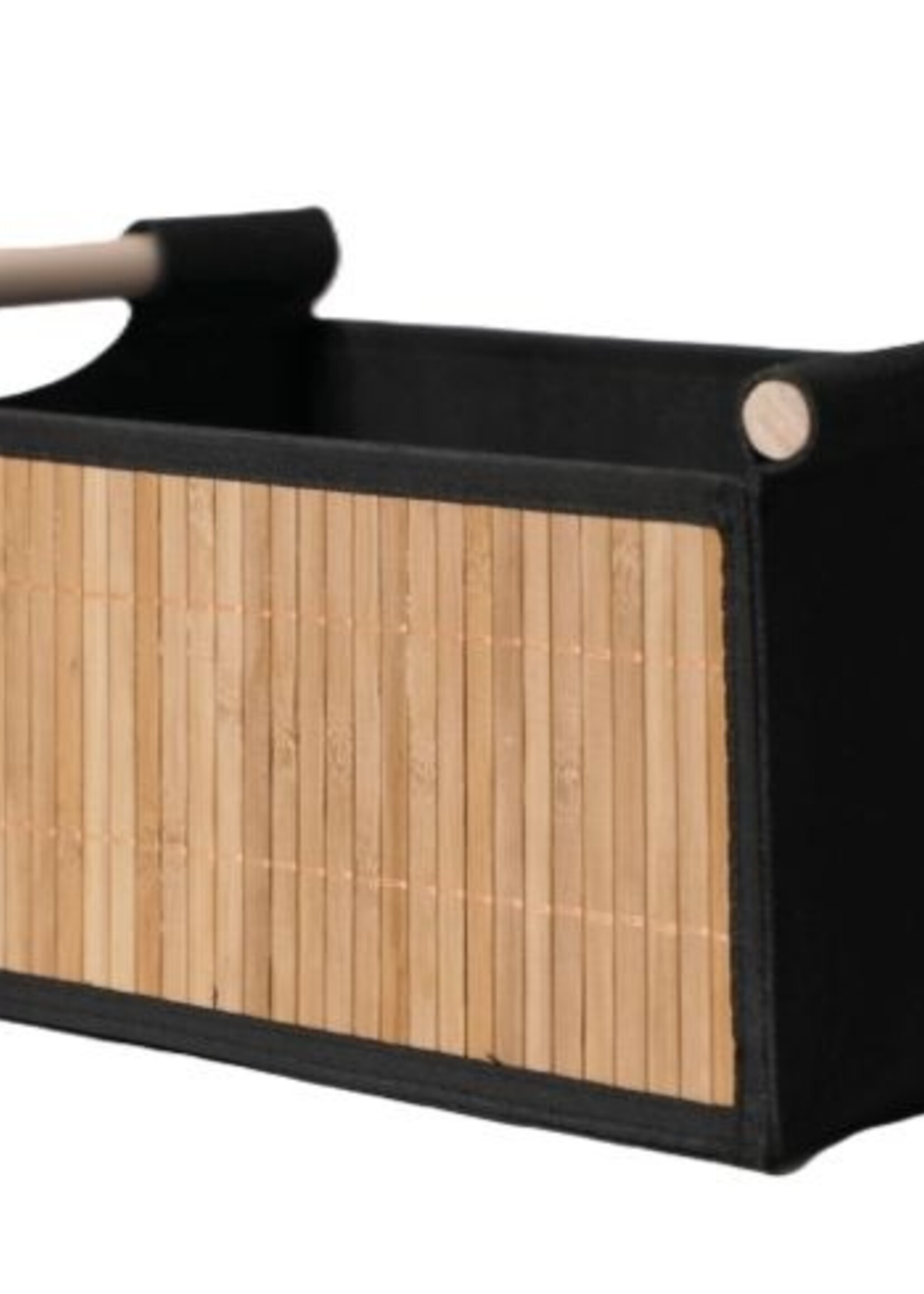 Ceruzo 3x Opbergmanden Bamboe - Badkamermanden