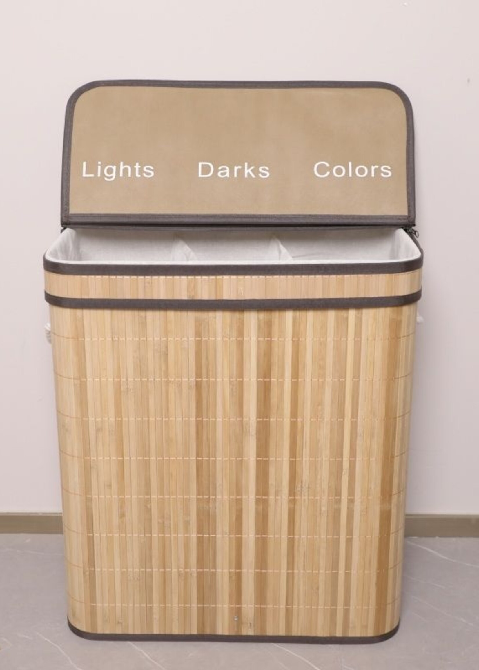 Ceruzo Wasmand met 3 Vakken - Wassorteerder