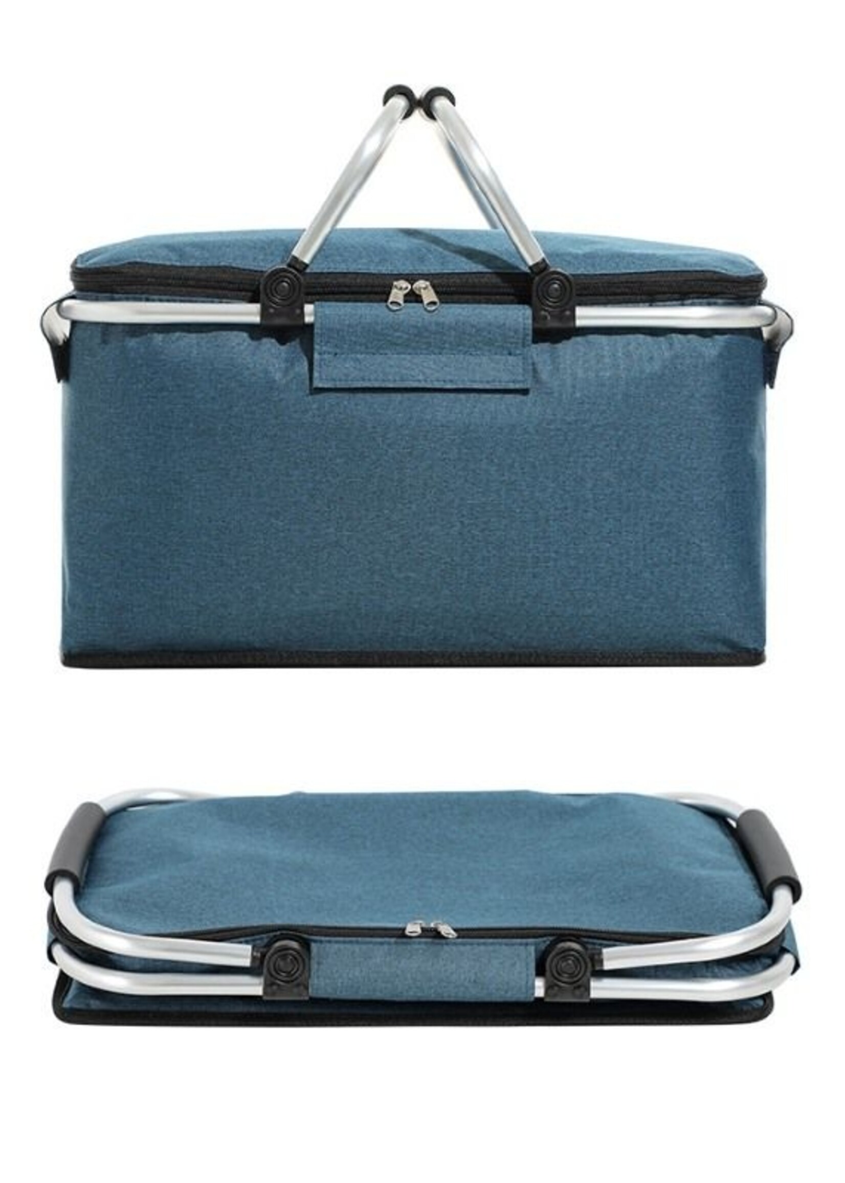 Ceruzo Koelmand Blauw - Picknickmand