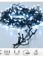 Kerstverlichting 240 led- 18m - wit - Timer - Lichtfuncties - Geheugen - Buiten