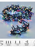 Micro Cluster met Haspel - 750 LED - 15 meter - met timer - multicolor