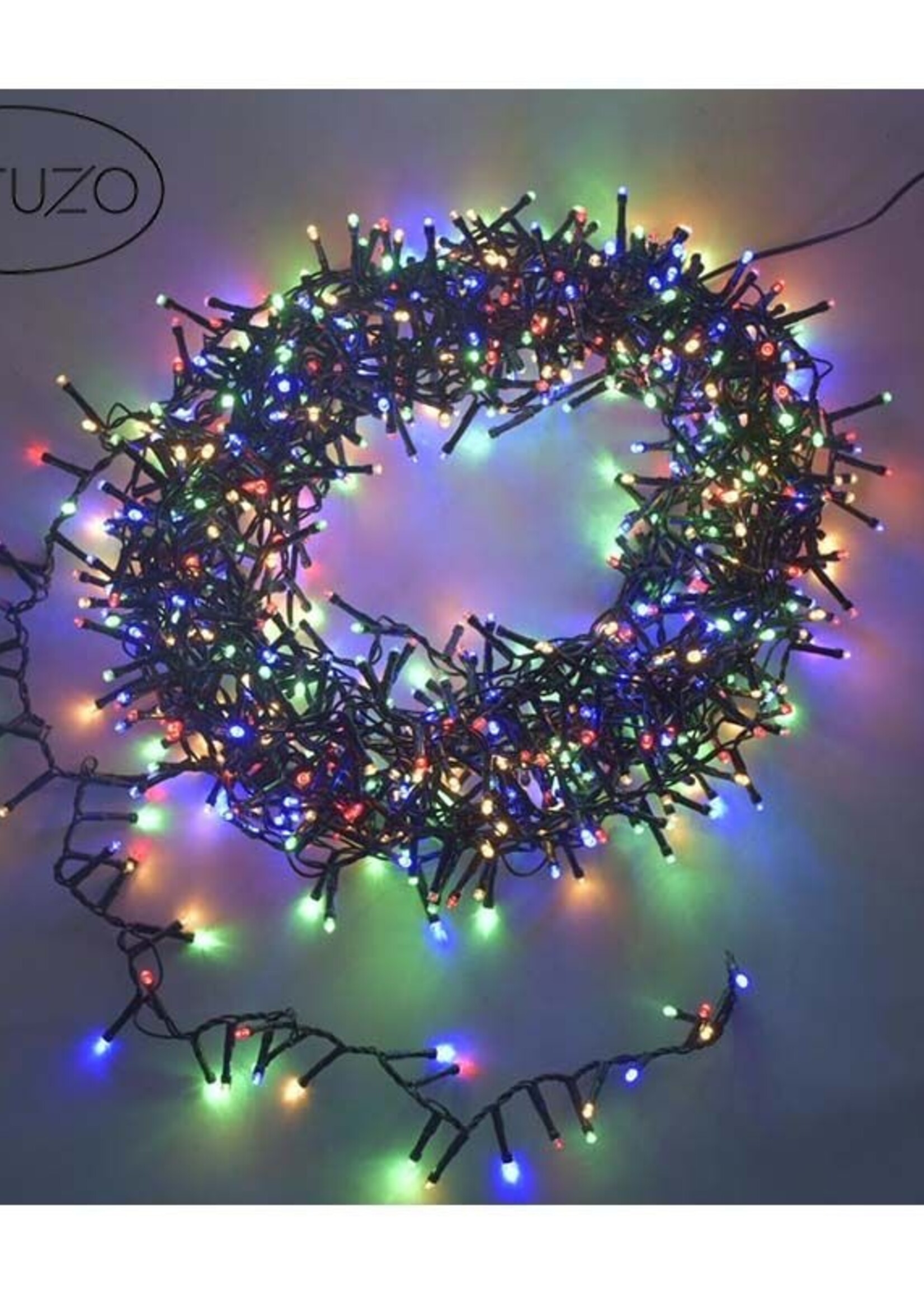 Micro Cluster - 1200 LED -  24 meter - multicolor