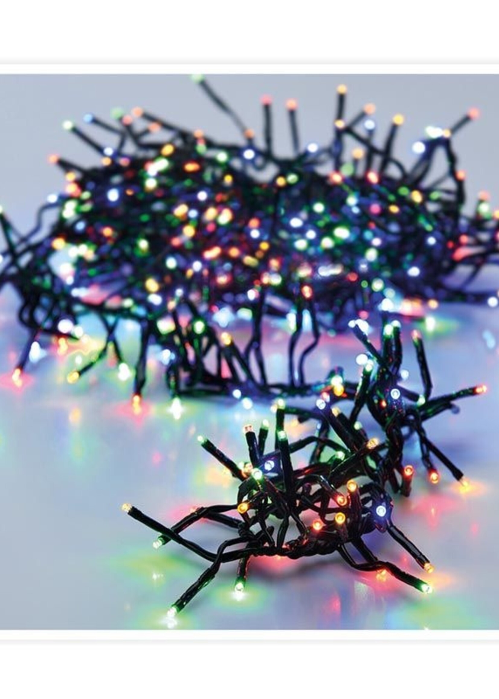 Clusterverlichting - 384 LED - 2.8m - multicolor