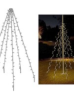 Vlaggenmast verlichting 360 LED's - 800cm