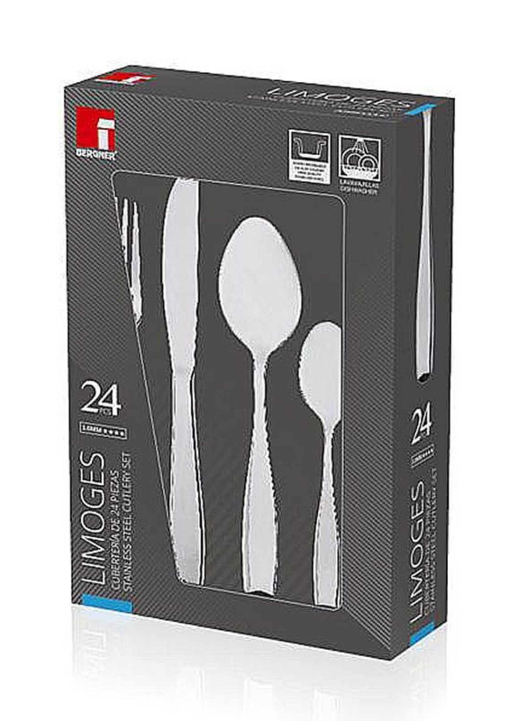 Bergner Bestekset Limoges - 24 delig - glans