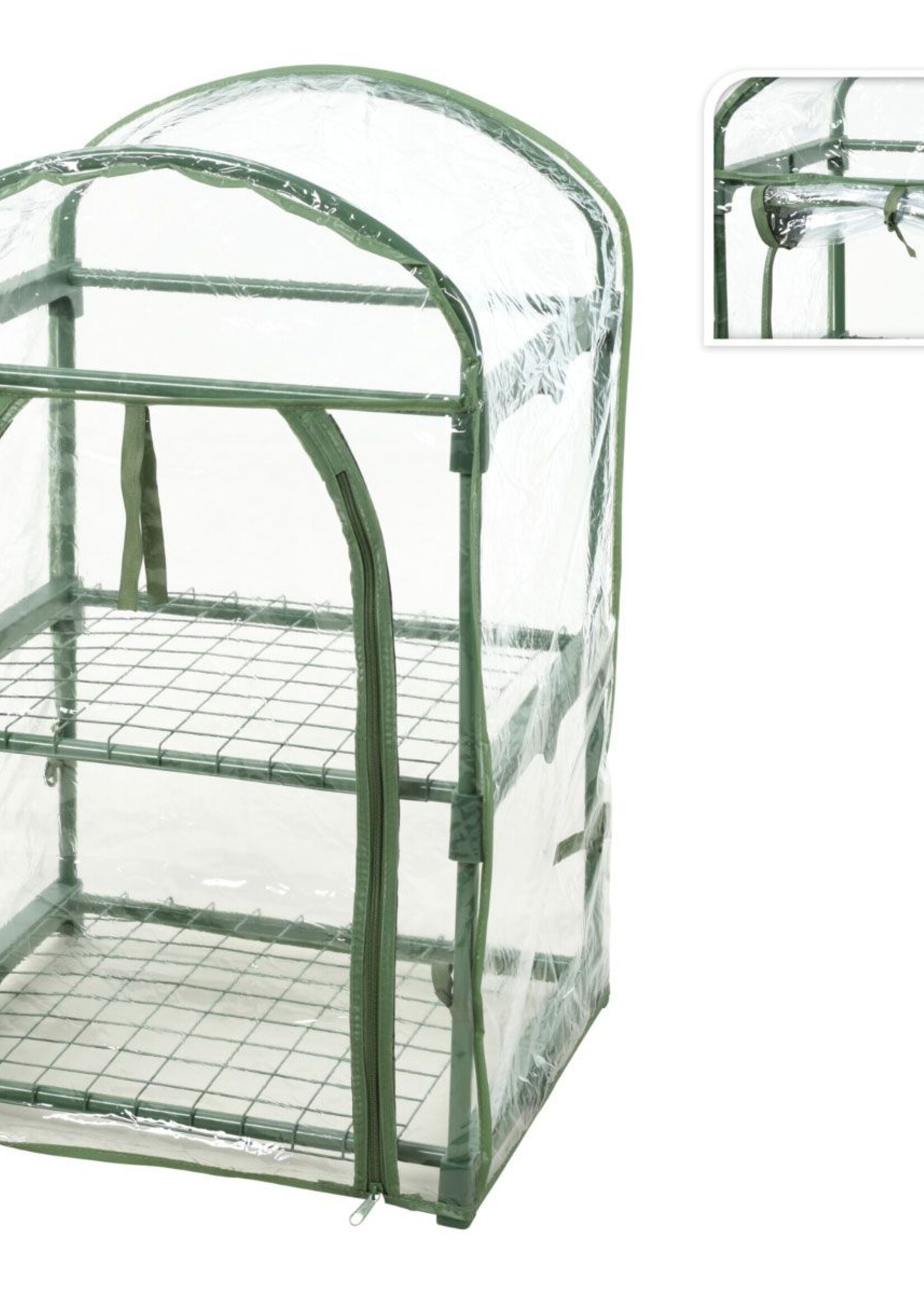 ProGarden Kweekkas - 2 verdiepingen -  50 x 45 x 84 cm