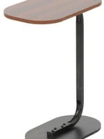 Ceruzo Bijzettafel - Bruin - Banktafel - Metaal met Hout - 45x28x60 cm