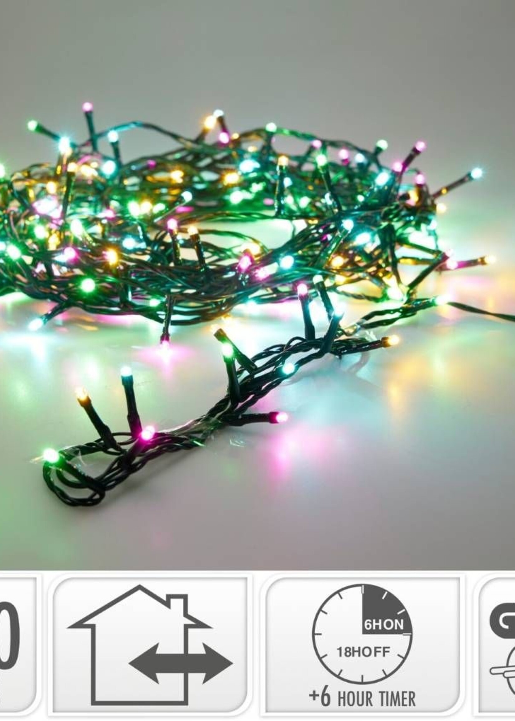 LED Verlichting 320 LED - 24 Meter - Kerst - Festival