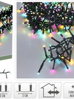Microcluster - 11 Meter - 560 led - Soft Multi Colour - Kerst - Festival