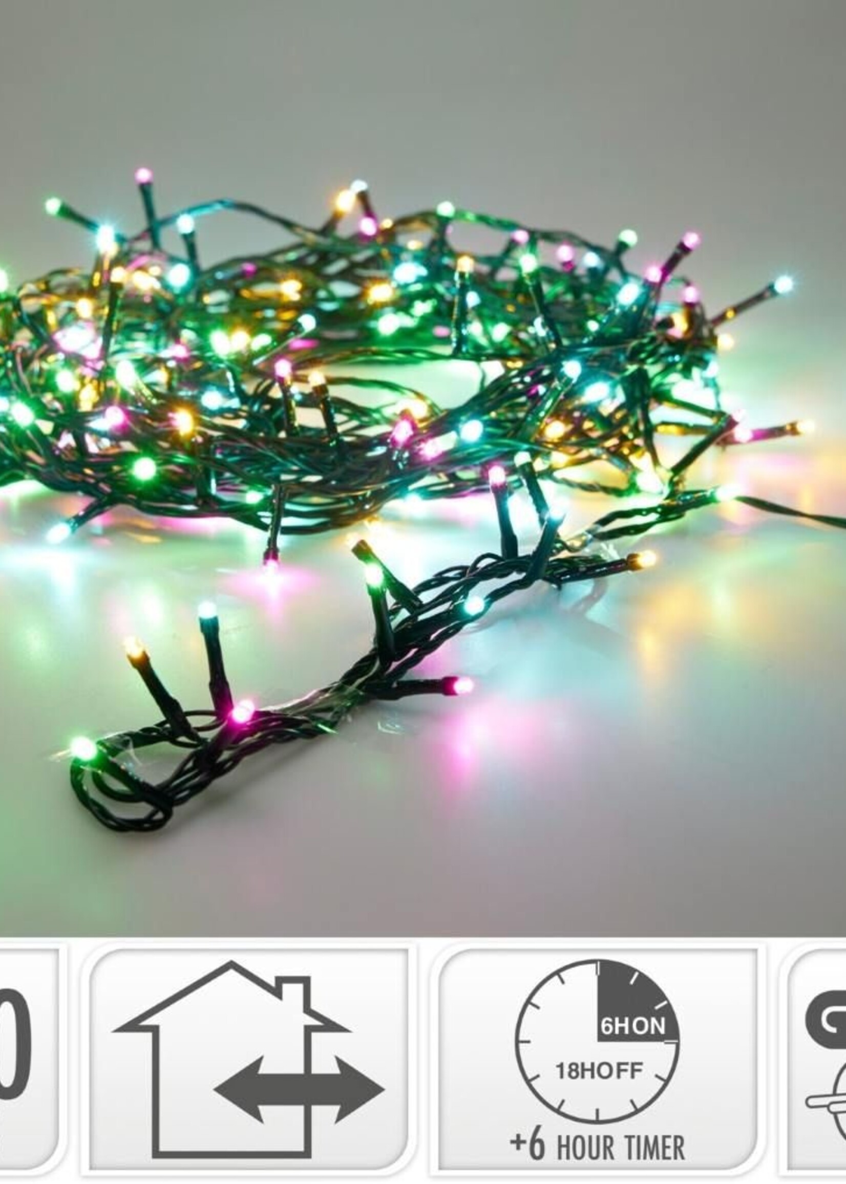 LED Verlichting 480 LED - 36 Meter - Kerst - Festival